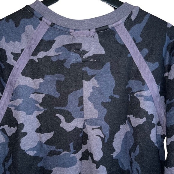 PrAna Cozy Up Sweatshirt Nautical Camo Size XS NWT - Picture 6 of 11